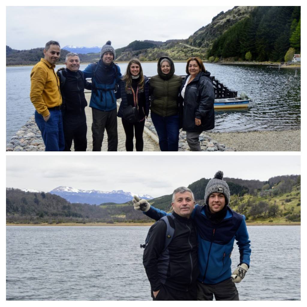 Goûter au lago Elizalde