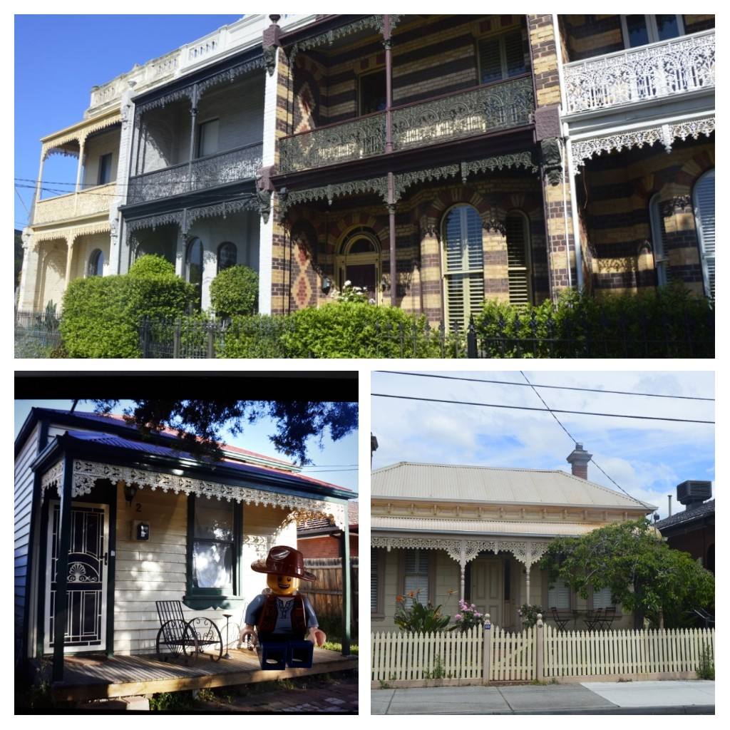 Maisons typiques de Melbourne