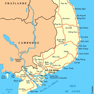 Carte vietnam 2