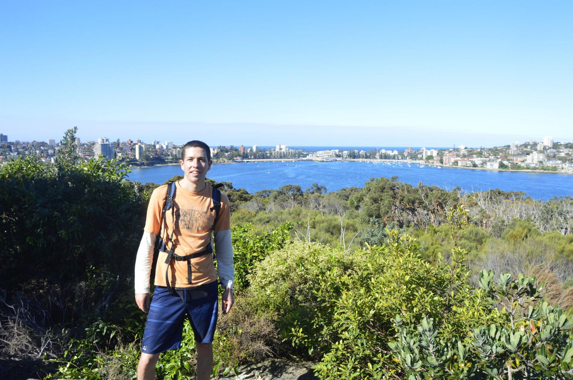 Point de vue sur Manly Beach