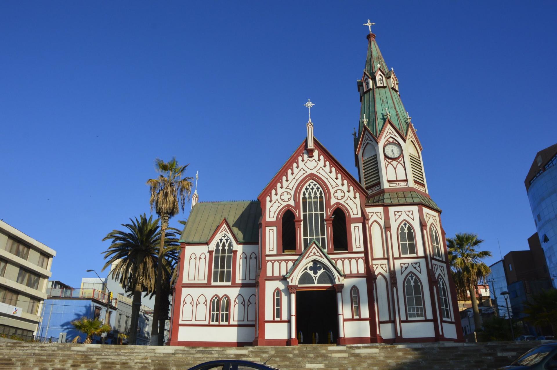 Eglise Gustave Eiffel à Arica