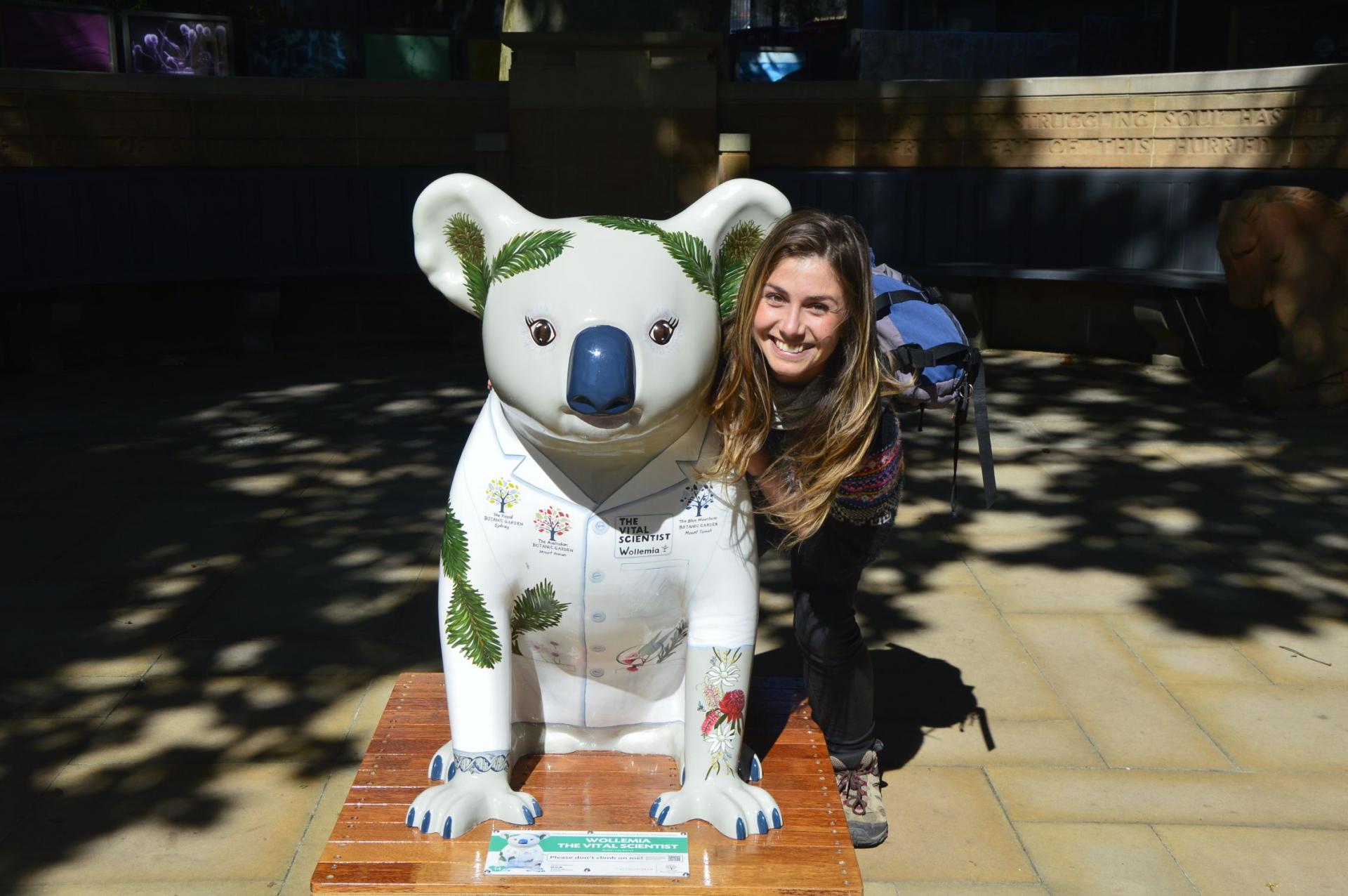 Rencontre avec notre 1er koala