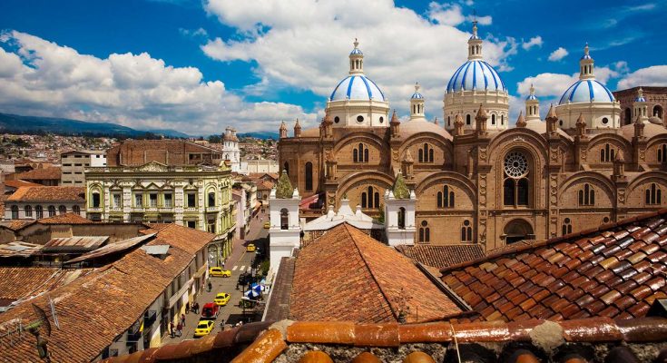 Vue aérienne de Cuenca